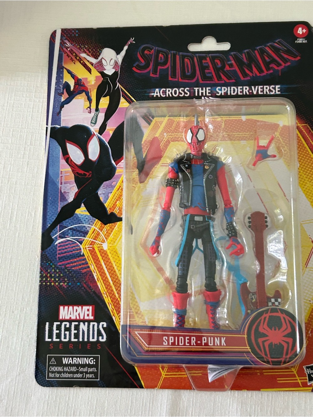 Marvel Spider-Punk Action Figure - Red, Blue & Black